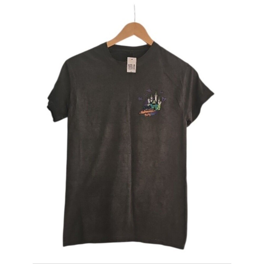 Disney Mickey Not So Scary Halloween Party 2023 Glow Tee Small Parks NWT